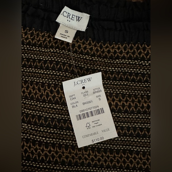 J. Crew Factory women’s Black Sleeveless Sundress size small new - Picture 4 of 8